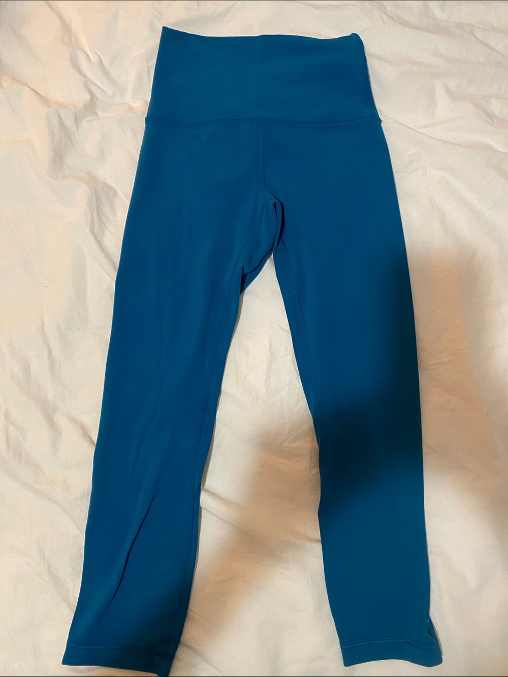 Lululemon ALIGN Capri High-Waist Active Leggings in Teal